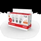 Лампа светодиодная LED 7Вт E27 220В 2700К Elementary шар (3 лампы в упаковке) | 53217T | Gauss
