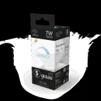 Лампа светодиодная LED 7Вт E14 220В 4100К шар, диммируемая | 105101207-D | Gauss