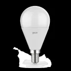 Лампа светодиодная LED 7Вт E14 220В 4100К шар, диммируемая | 105101207-D | Gauss