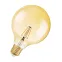 Лампа светодиодная LED, золотистая, Vintage 1906 LED CL GLOBE125 FIL GOLD 55 non-dim 7W/825 E27 | 4058075809406 | Osram