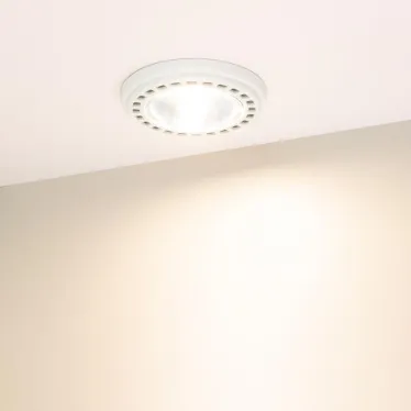 Лампа светодиодная AR111-UNIT-G53-15W- Day4000 (WH, 24 deg, 12V) | 026886 | Arlight