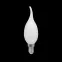 Лампа светодиодная Filament Свеча на ветру 9W 590lm 3000К Е14 milky диммируемая LED 1/10/50 | 104201109-D | Gauss