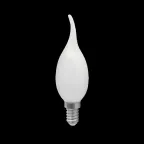 Лампа светодиодная Filament Свеча на ветру 9W 590lm 3000К Е14 milky диммируемая LED 1/10/50 | 104201109-D | Gauss