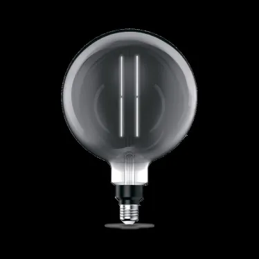 Лампа светодиодная LED Vintage Filament Straight G200 6W E27 200*283mm Gray 330lm 4000K 1/6 | 154802205 | Gauss