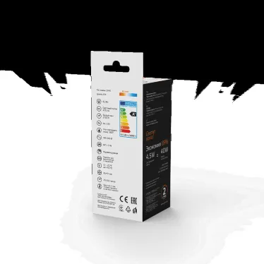 Лампа светодиодная Basic Filament ST45 4,5W 470lm 2700К Е14 LED 1/10/50 | 1141115 | Gauss