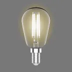 Лампа светодиодная Basic Filament ST45 4,5W 470lm 2700К Е14 LED 1/10/50 | 1141115 | Gauss
