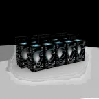 Лампа светодиодная Filament Шар 9W 610lm 4100К Е27 milky диммируемая LED 1/10/50 | 105202209-D | Gauss