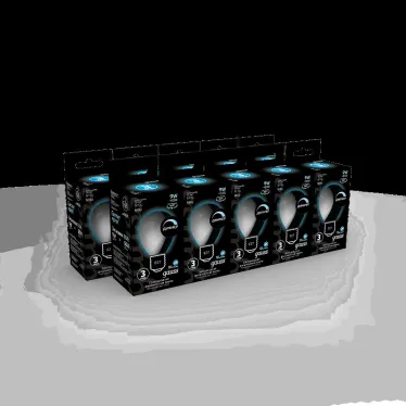 Лампа светодиодная Filament Шар 9W 610lm 4100К Е27 milky диммируемая LED 1/10/50 | 105202209-D | Gauss