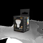 Лампа светодиодная LED 5Вт GU10 220В 2700К MR16 | 101506105 | Gauss