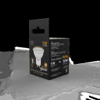 Лампа светодиодная LED 5Вт GU10 220В 2700К MR16 | 101506105 | Gauss