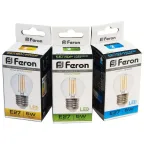 Лампа светодиодная LB-61 Шарик E27 5W 2700K | 25581 | Feron