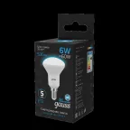 Лампа светодиодная R50 6W 530lm 6500K Е14 LED 1/10/100 | 106001306 | Gauss