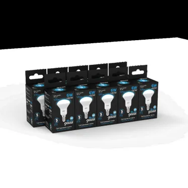 Лампа светодиодная R50 6W 530lm 6500K Е14 LED 1/10/100 | 106001306 | Gauss