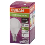 Лампа светодиодная LED Antibacterial P 5,5W/840 230VFR E14 10X1 | 4058075561618 | OSRAM