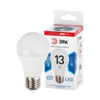 Лампа светодиодная LED A60-13W-127V-840-E27 (диод, груша, 13Вт, 127В, нейтр, E27) (10/100/2000) | Б0049101 | ЭРА