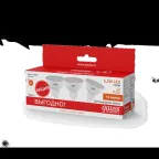Лампа светодиодная Elementary MR16 5.5W 3000К GU5.3 (3 лампы в упаковке) LED 1/40 | 13516T | Gauss