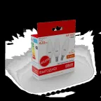 Лампа светодиодная Elementary Свеча 6W 420lm 3000K E14 (3 лампы в упаковке) LED 1/40 | 33116T | Gauss