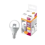 Лампа светодиодная LEDSCLP40 5W/827 230V CL E14 10X1RU | 4058075318274 | OSRAM