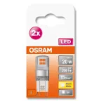 Лампа светодиодная LED PIN G9 20 1,9 W/2700K G9 | 4058075449831 | OSRAM