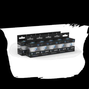Лампа светодиодная MR16 5W 530lm 6500K GU10 диммируемая LED 1/10/100 | 101506305-D | Gauss