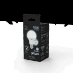 Лампа светодиодная A60 10W 800lm 4100К E27 Сенсор LED 1/10/100 | 102502210-M | Gauss