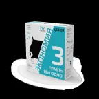 Лампа светодиодная Filament Свеча на ветру 7W 580lm 4100К Е14 LED (3 лампы в упаковке) 1/20 | 104901207T | Gauss