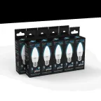 Лампа светодиодная Свеча 9.5W 950lm 6500К E27 LED 1/10/50 | 103102310 | Gauss