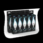 Лампа светодиодная Свеча на ветру 9.5W 950lm 6500K E14 LED 1/10/50 | 104101310 | Gauss