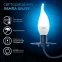 Лампа светодиодная Свеча на ветру 9.5W 950lm 6500K E14 LED 1/10/50 | 104101310 | Gauss