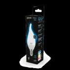 Лампа светодиодная Свеча на ветру 9.5W 950lm 6500K E14 LED 1/10/50 | 104101310 | Gauss