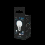 Лампа светодиодная Шар 9.5W 950lm 6500K E27 LED 1/10/100 | 105102310 | Gauss