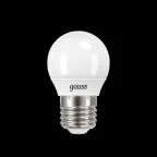 Лампа светодиодная Шар 9.5W 950lm 6500K E27 LED 1/10/100 | 105102310 | Gauss