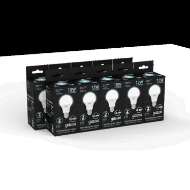 Лампа светодиодная низковольтная A60 AC12-36V 13W 1150lm 4100K E27 LED 1/10/100 | 202502213 | Gauss