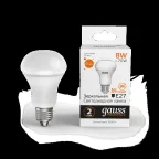 Лампа светодиодная Elementary R63 8W 650lm 3000K Е27 LED 1/10/50 | 63218 | Gauss