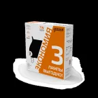 Лампа светодиодная Filament Свеча на ветру 7W 550lm 2700К Е14 LED (3 лампы в упаковке) 1/20 | 104901107T | Gauss