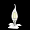 Лампа светодиодная Filament Свеча на ветру 7W 550lm 2700К Е14 LED (3 лампы в упаковке) 1/20 | 104901107T | Gauss