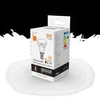 Лампа светодиодная Elementary R50 6W 450lm 3000K Е14 LED 1/10/50 | 63116 | Gauss