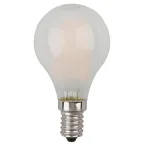 Лампа светодиодная F-LED F-LED P45-9w-827-E14 frost (филамент, шар мат, 9Вт, тепл, E14) | Б0047021 | ЭРА