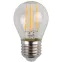 Лампа светодиодная F-LED P45-5W-827-E27 (филамент, шар, 5Вт, тепл, E27) | Б0043438 | ЭРА