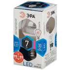 Лампа светодиодная LED P45-7W-840-E14-Clear (диод,шар,7Вт,нейтр,E14) | Б0020552 | ЭРА