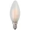 Лампа светодиодная F-LED B35-9w-840-E14 frost (филамент, свеча мат, 9Вт, нейтр, E14) | Б0046996 | ЭРА