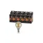 Лампа светодиодная F-LED P45-9W-827-E14 gold (филамент, шар золот, 9Вт, тепл, E14) | Б0047022 | ЭРА