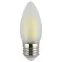 Лампа светодиодная F-LED B35-9w-840-E27 frost (филамент, свеча мат, 9Вт, нейтр, E27) | Б0046998 | ЭРА