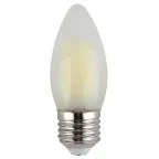 Лампа светодиодная F-LED B35-9w-840-E27 frost (филамент, свеча мат, 9Вт, нейтр, E27) | Б0046998 | ЭРА