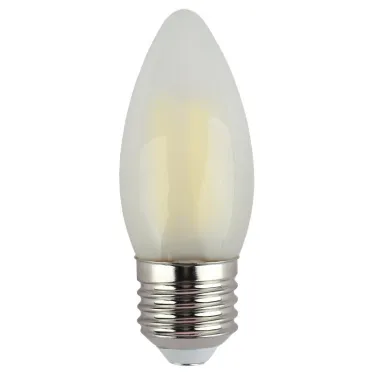Лампа светодиодная F-LED B35-9w-840-E27 frost (филамент, свеча мат, 9Вт, нейтр, E27) | Б0046998 | ЭРА