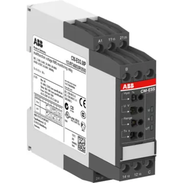 Реле контроля 1-ф.CM-ESS.2S(3-30В 6-60В 30-300В 60-600 AC/DC) 24-240В AC/DC 2ПК | 1SVR730830R0400 | ABB
