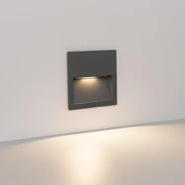 Светильник LTD-TRAIL-S115x115-4W Warm3000 (GR, 70 deg, 230V) (Arlight, IP65 Металл, 3 года) | 029963 | Arlight