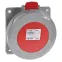 Встраиваемая розетка - P17 Tempra Pro - IP 66/67 - 380/415 В~ - 16 A - 3К+З | 555388 | Legrand