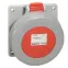Розетка встр. 16А 3К+H+З 380В IP67 | 555389 | Legrand