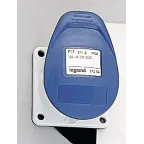 Встраиваемая прямая розетка с уменьшенным фланцем - P17 Tempra Pro - IP 44 - 200/250 В~ - 16 A - 2К+З | 057354 | Legrand
